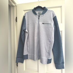 Men’s Large Northface grey casual zip up